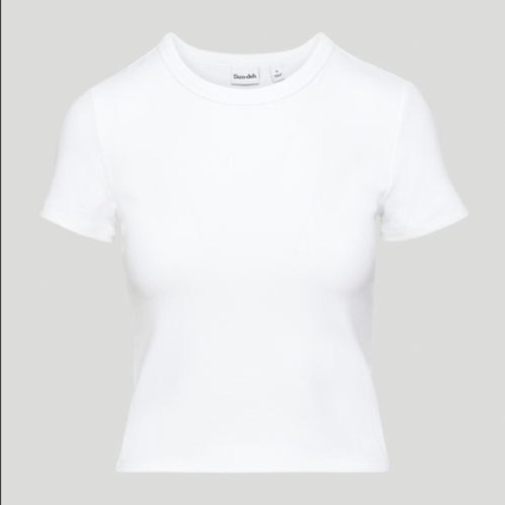Sunday Best Little Ribbed T-Shirt (Size XS)